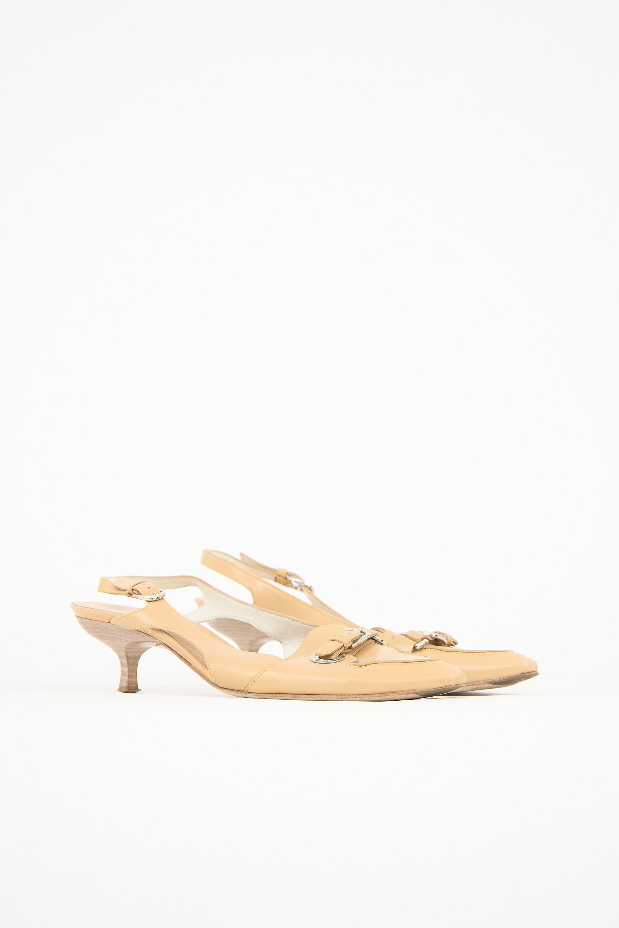 Tod's Leather Slingback Pump