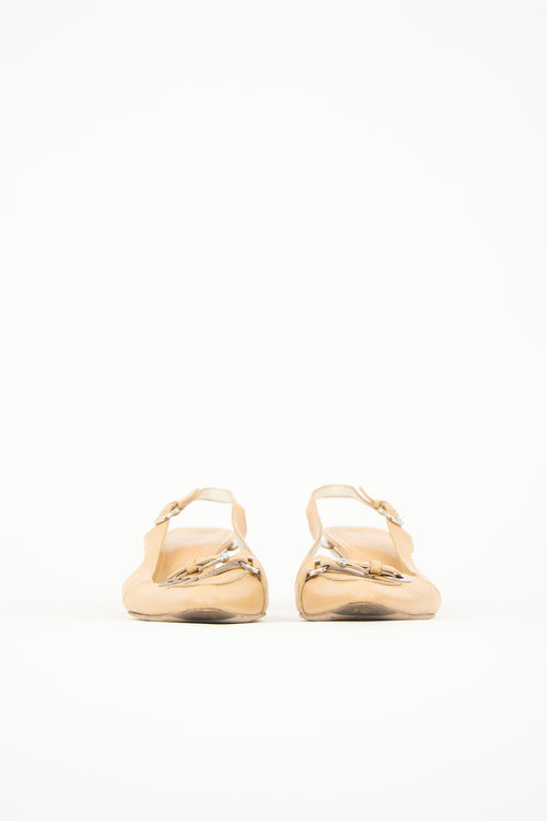 Tod's Leather Slingback Pump