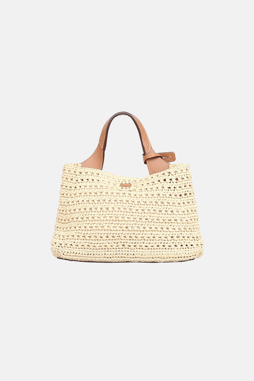 Tod's Apa Raffia Micro Bag