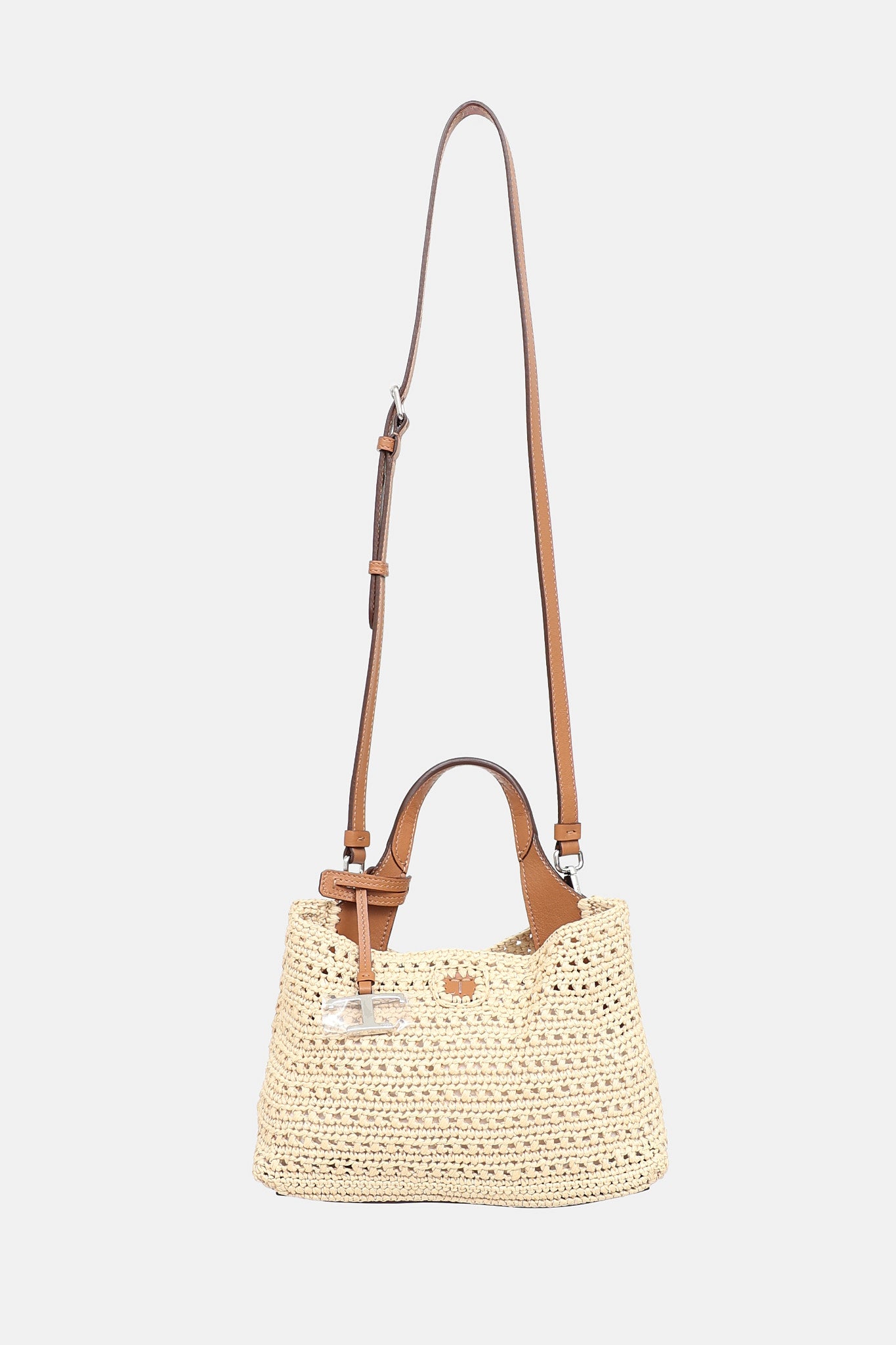 Tod's Apa Raffia Micro Bag