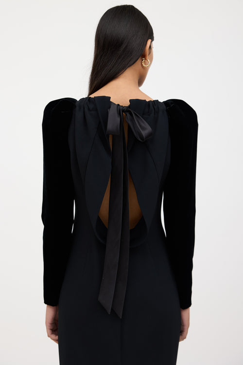 Tom Ford Velvet Padded Dress