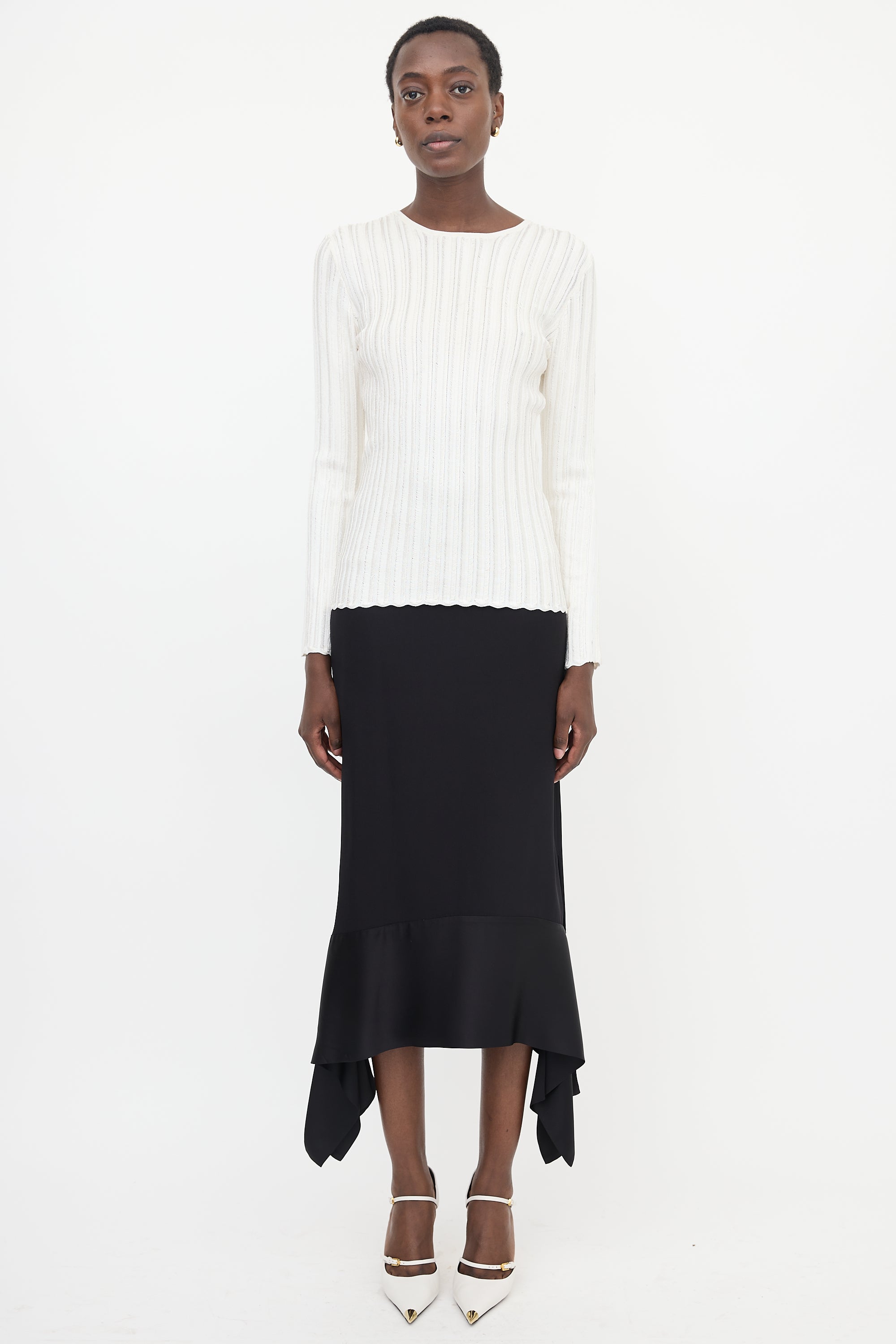 Tom Ford Drop Rib Knit Top