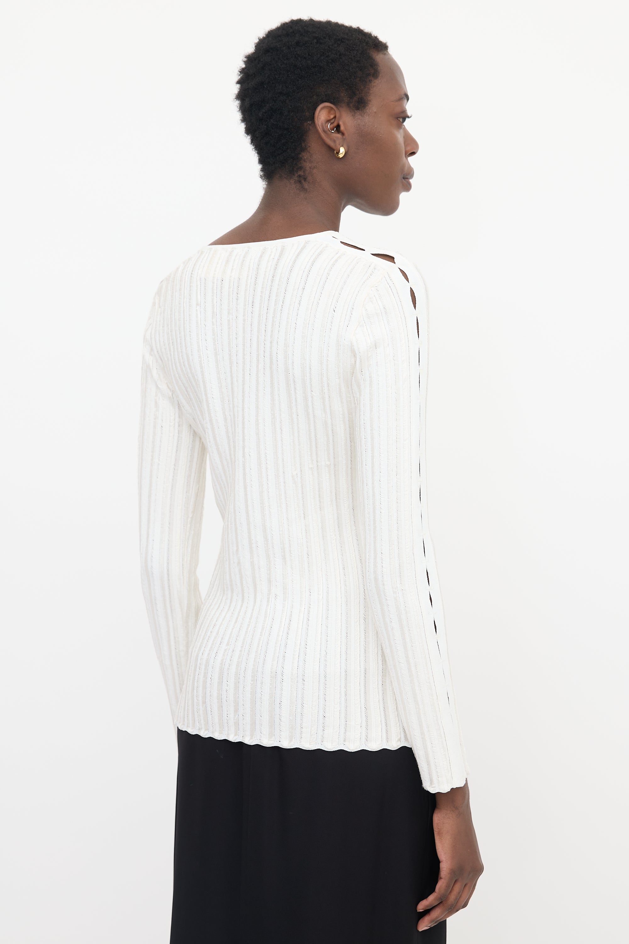 Tom Ford Drop Rib Knit Top