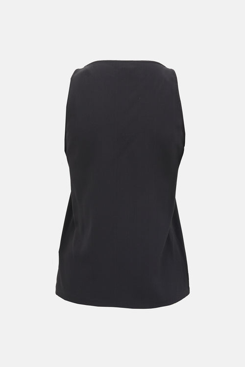 Tom Ford Silk V-Neck Sleeveless Top