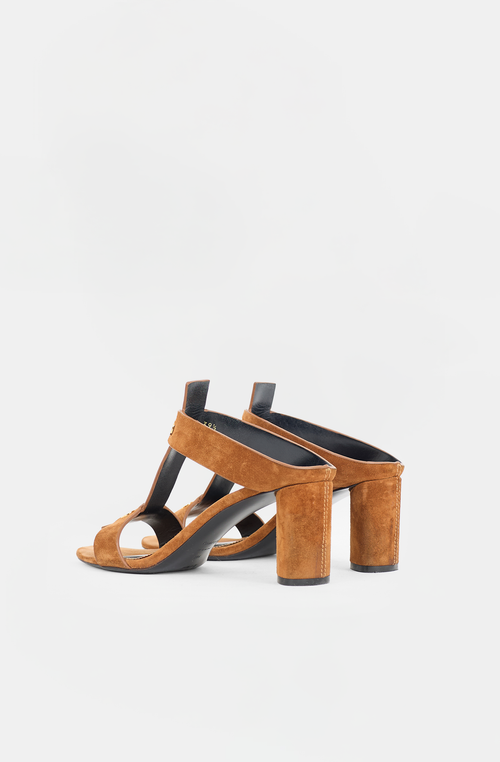 Tom Ford Suede T-Strap Sandal
