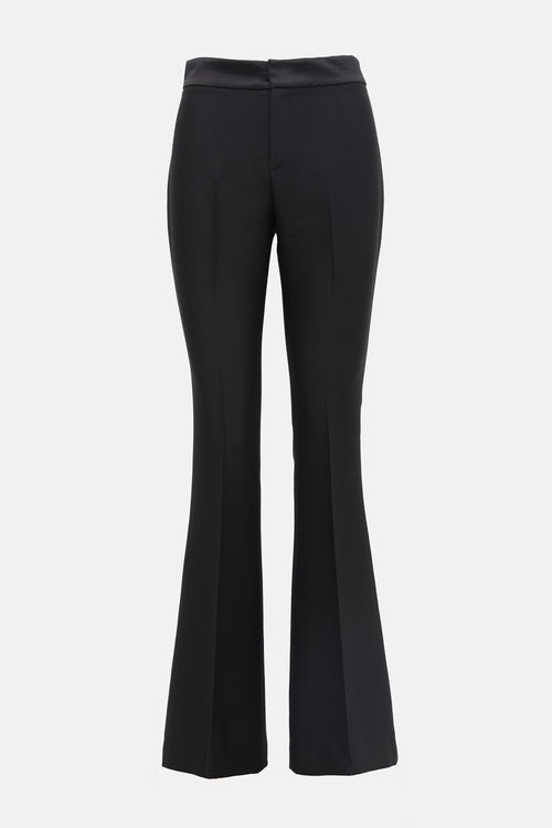 Tom Ford Wool & Silk Flared Trouser