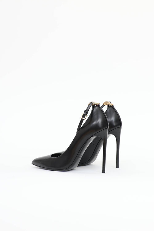 Tom Ford Padlock Pointy Naked Sandal