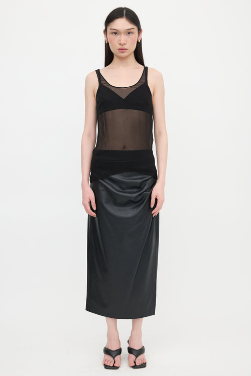 Tom Ford Crepe Chiffon Tank Top