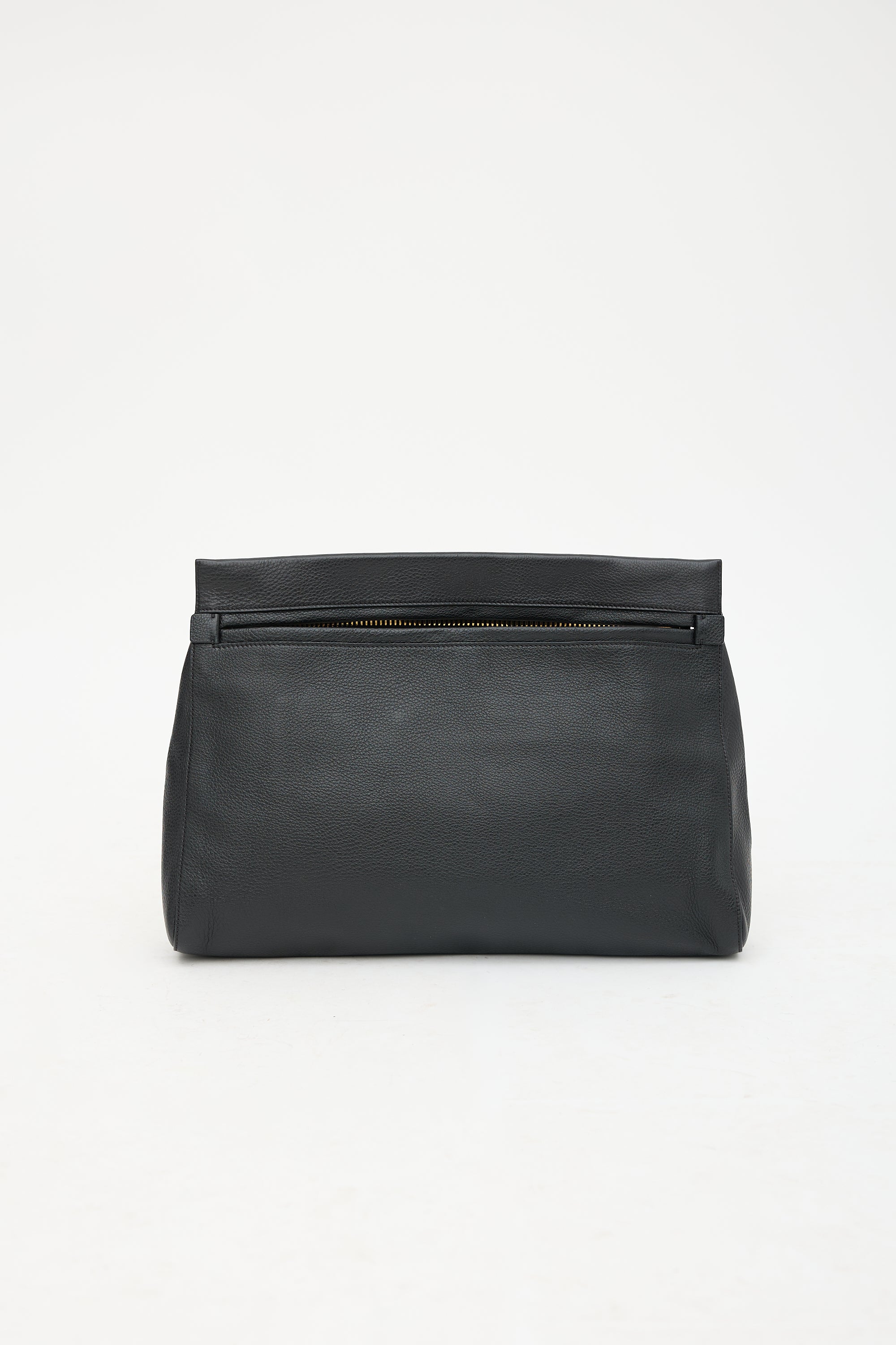 Tom Ford Grained Leather Large Alix Clutch