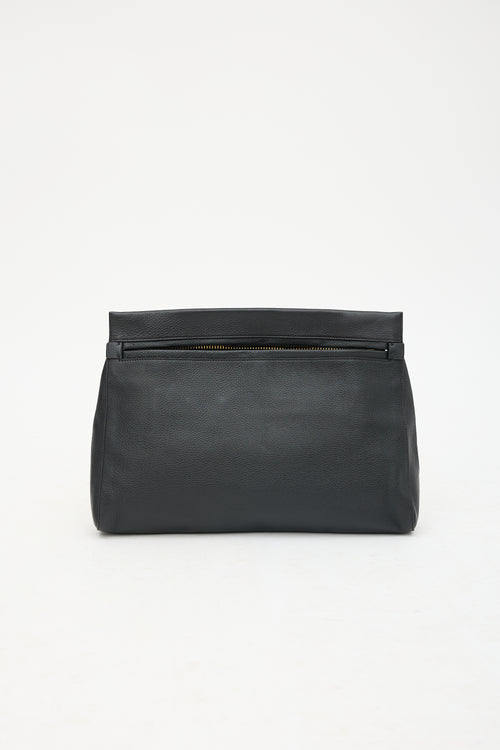 Tom Ford Grained Leather Large Alix Clutch