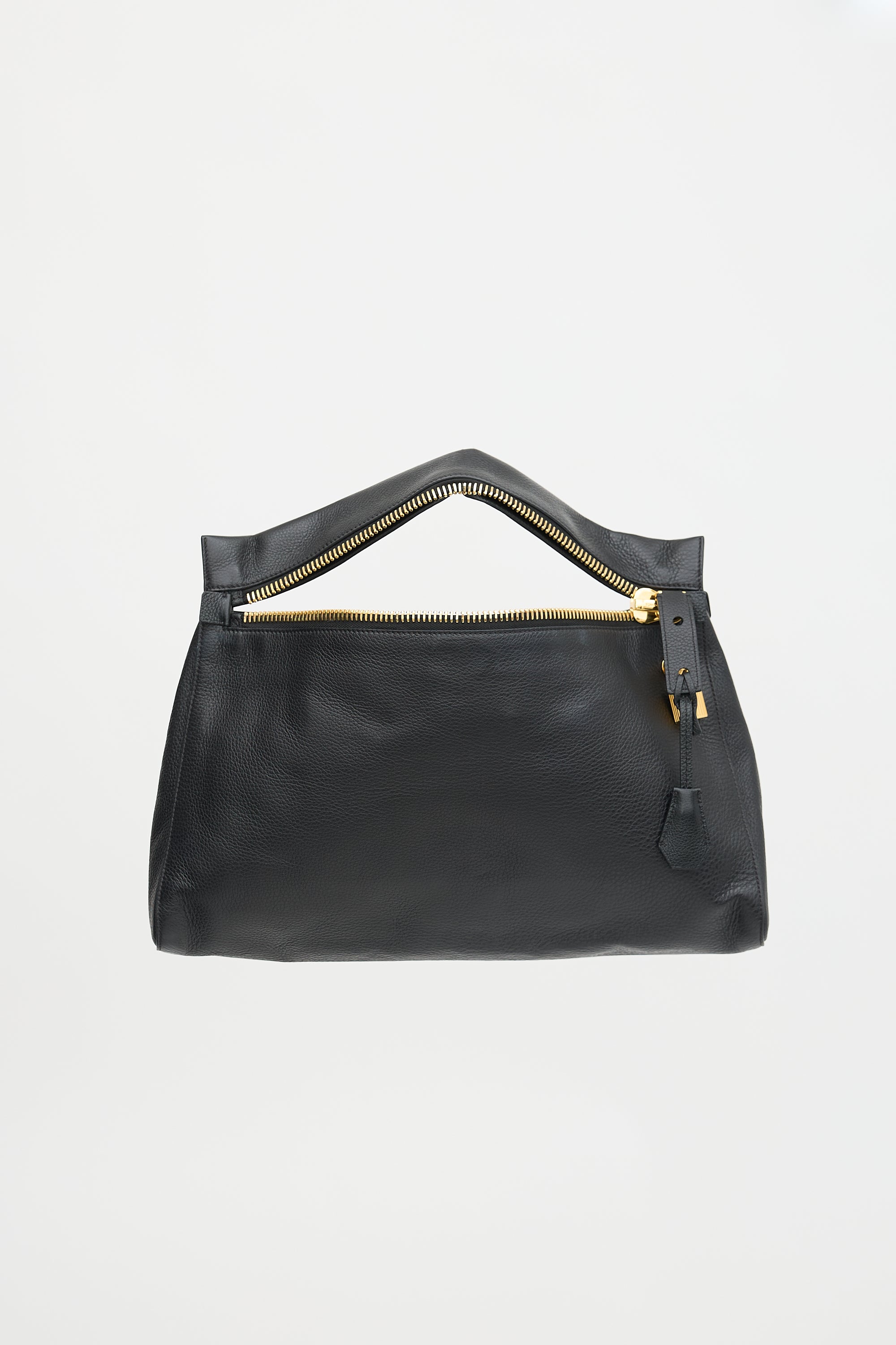Tom Ford Grained Leather Large Alix Clutch