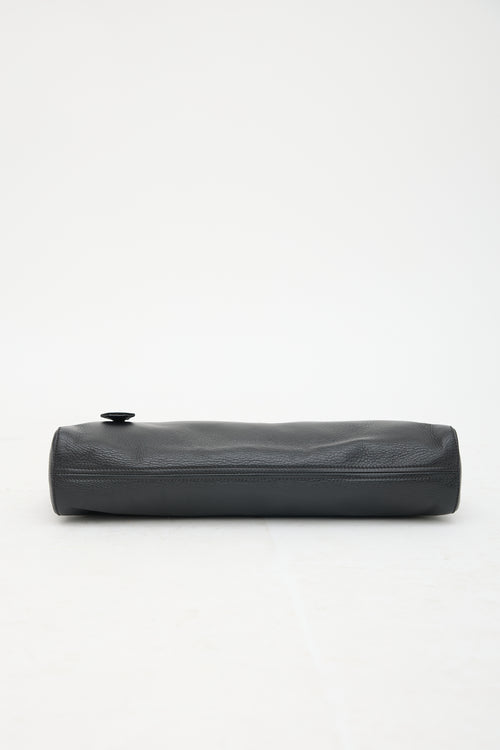 Tom Ford Grained Leather Large Alix Clutch