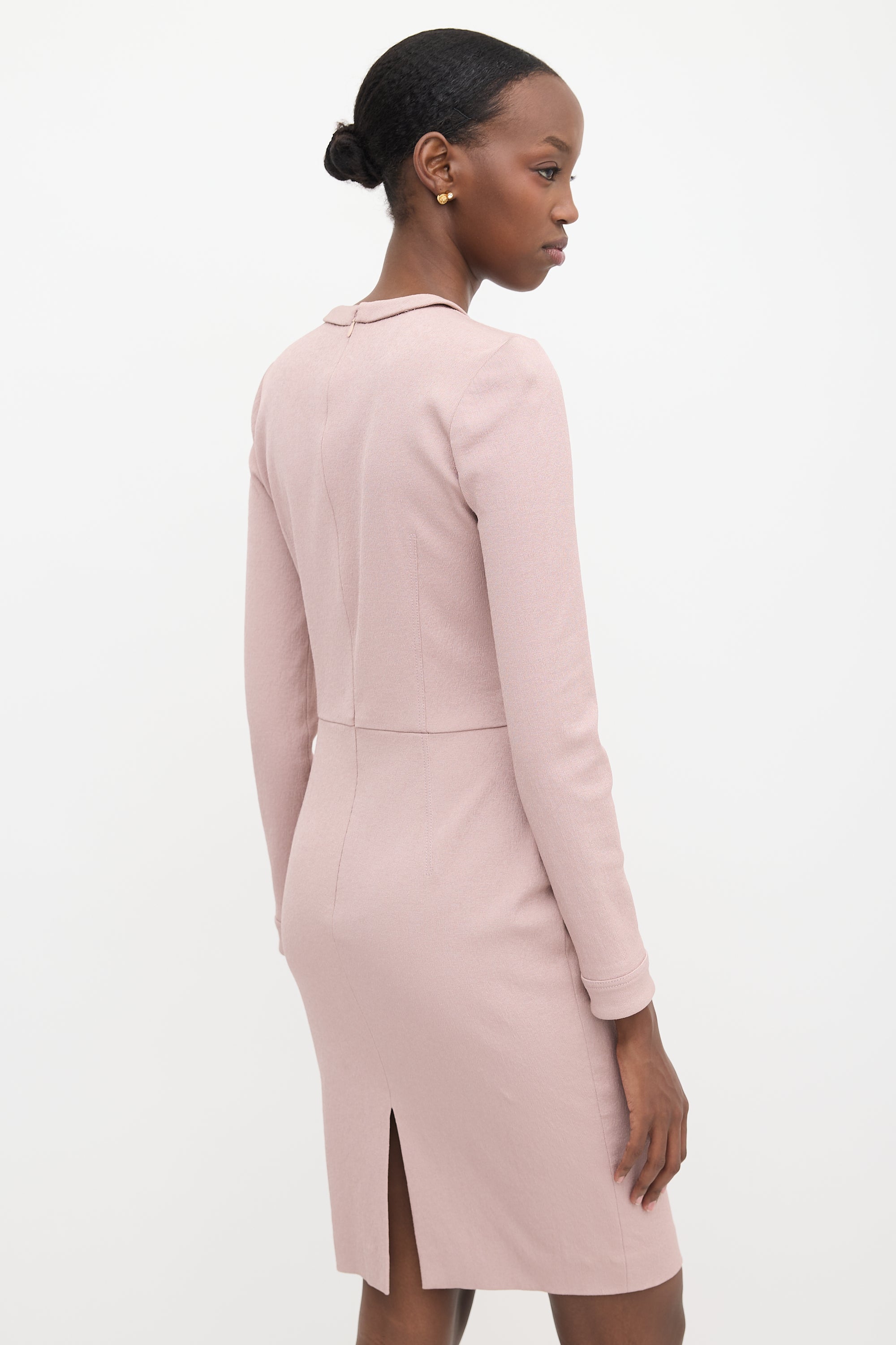 Tom Ford Knit Textured Sheath Dress