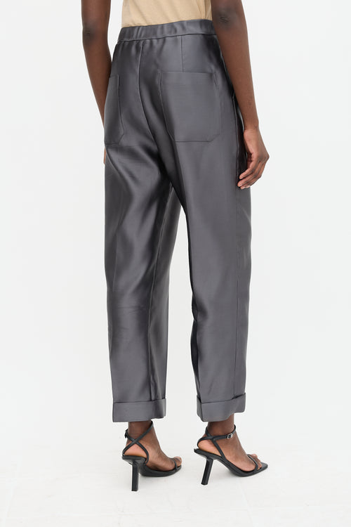 Tom Ford Silk Pleated Trouser