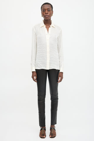 Tom Ford Silk Stripe Blouse