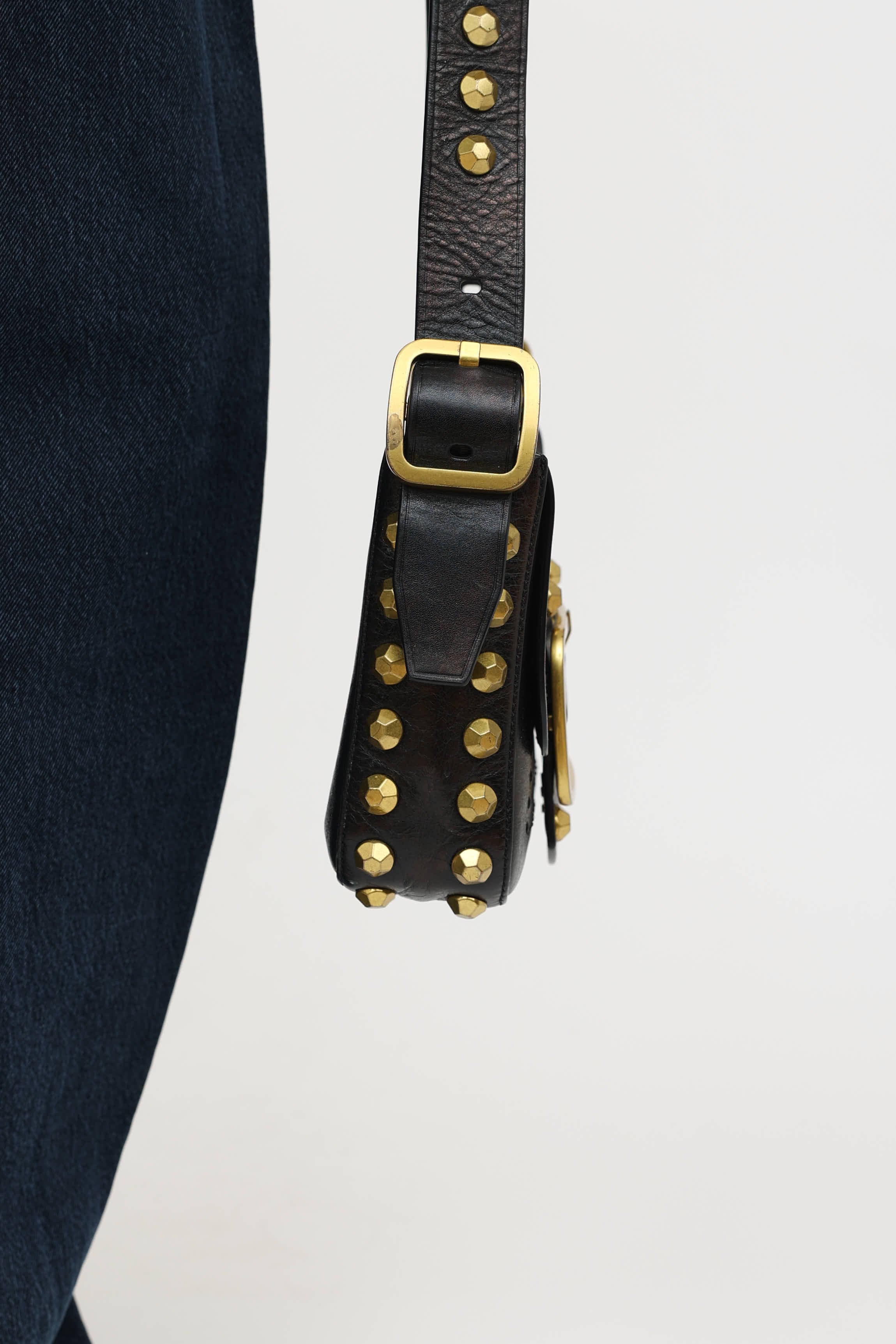 Tory Burch Leather Sawyer Stud Bag