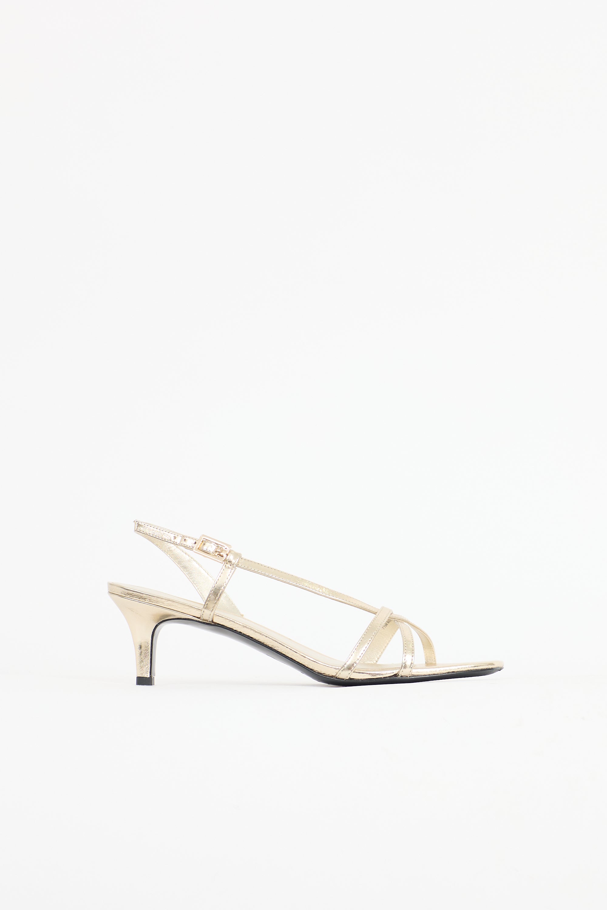 Tory Burch Metallic Leather Sandal
