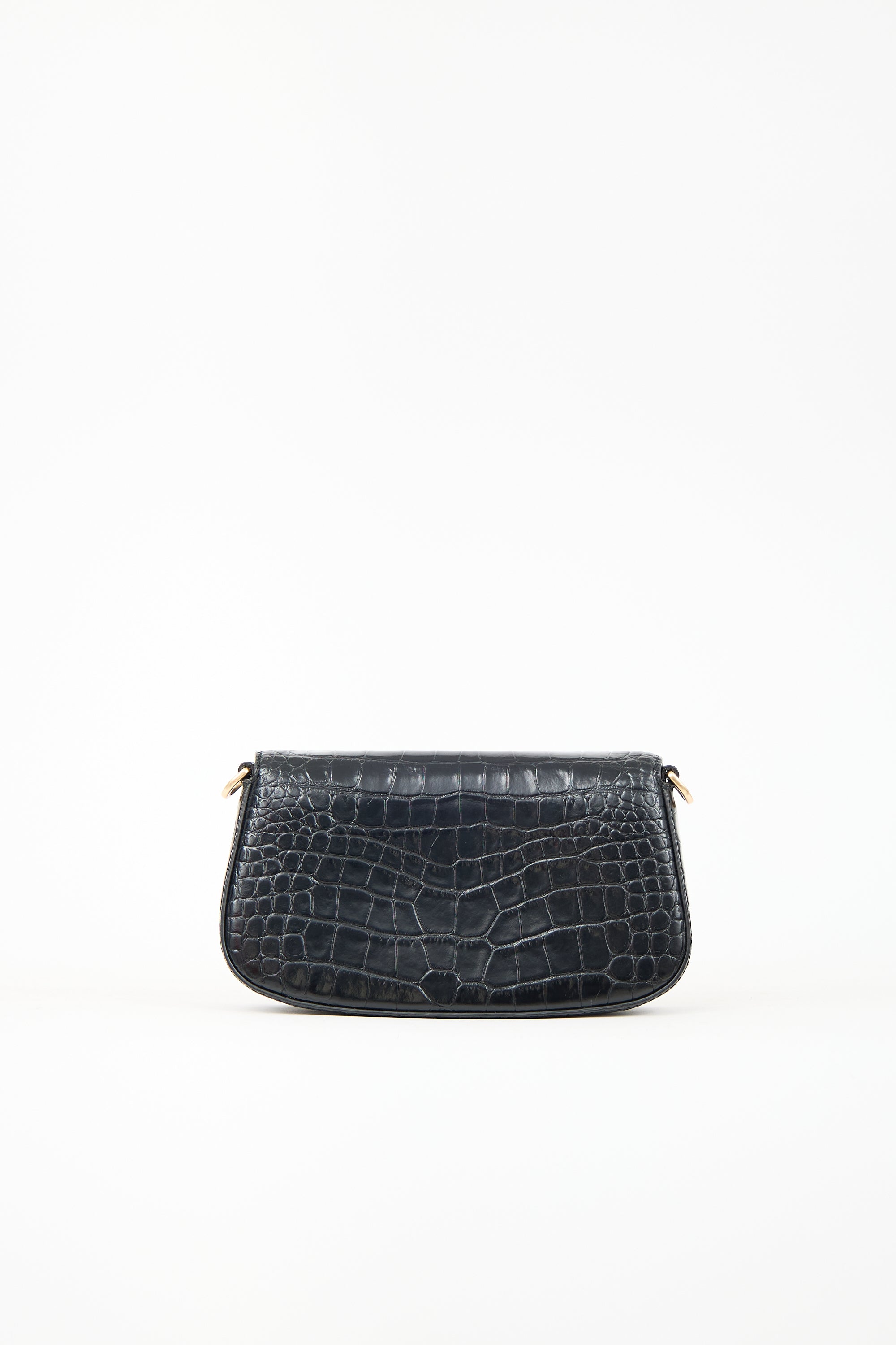Tory Burch Embossed Leather Britten Bag