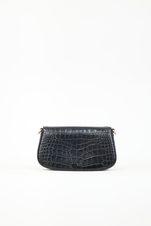 Tory Burch Embossed Leather Britten Bag
