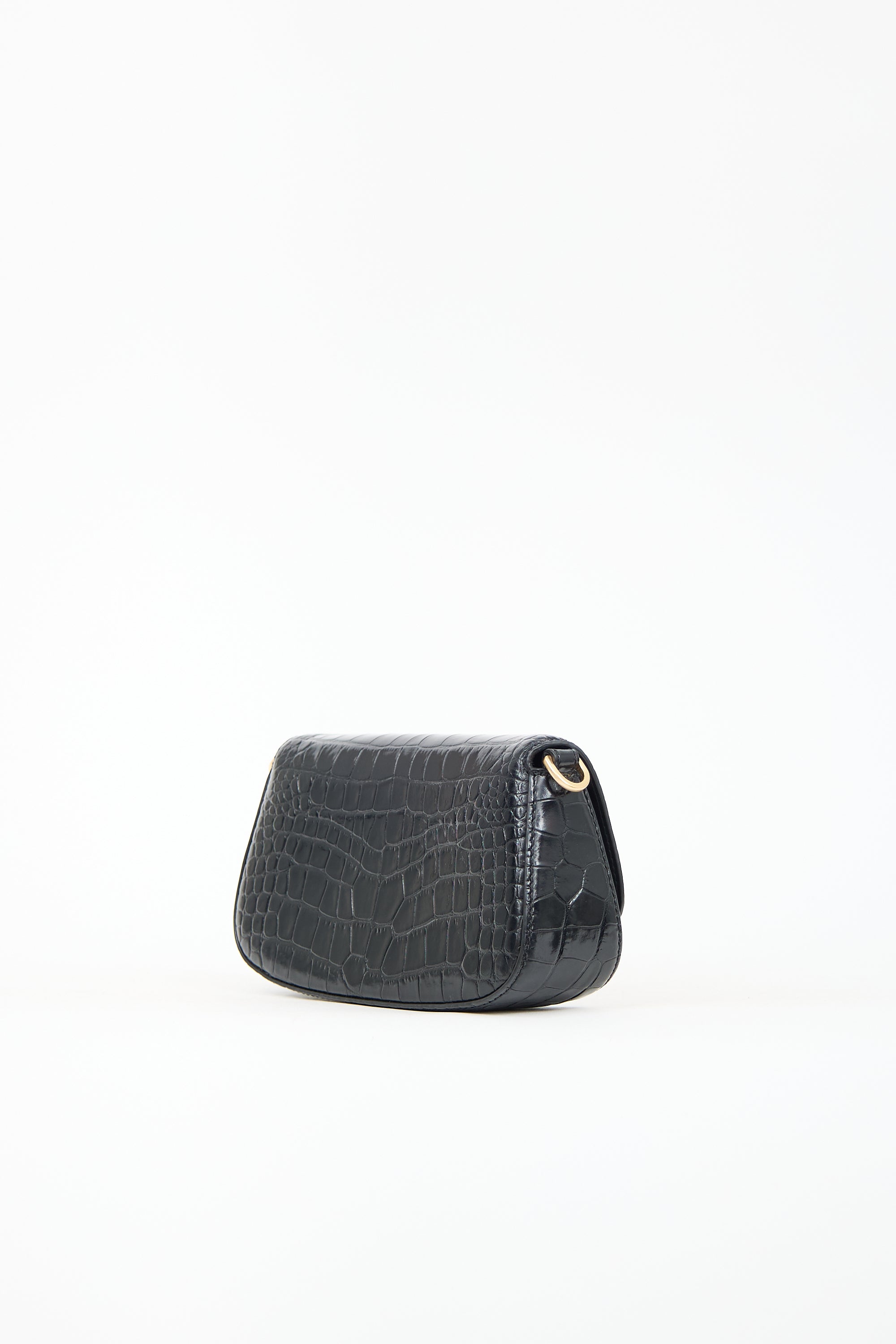 Tory Burch Embossed Leather Britten Bag