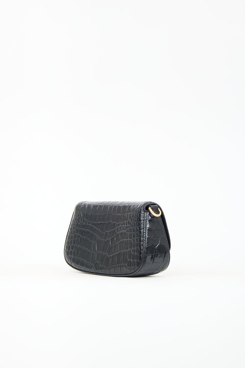 Tory Burch Embossed Leather Britten Bag