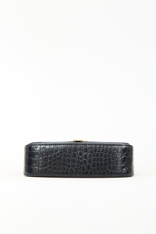 Tory Burch Embossed Leather Britten Bag