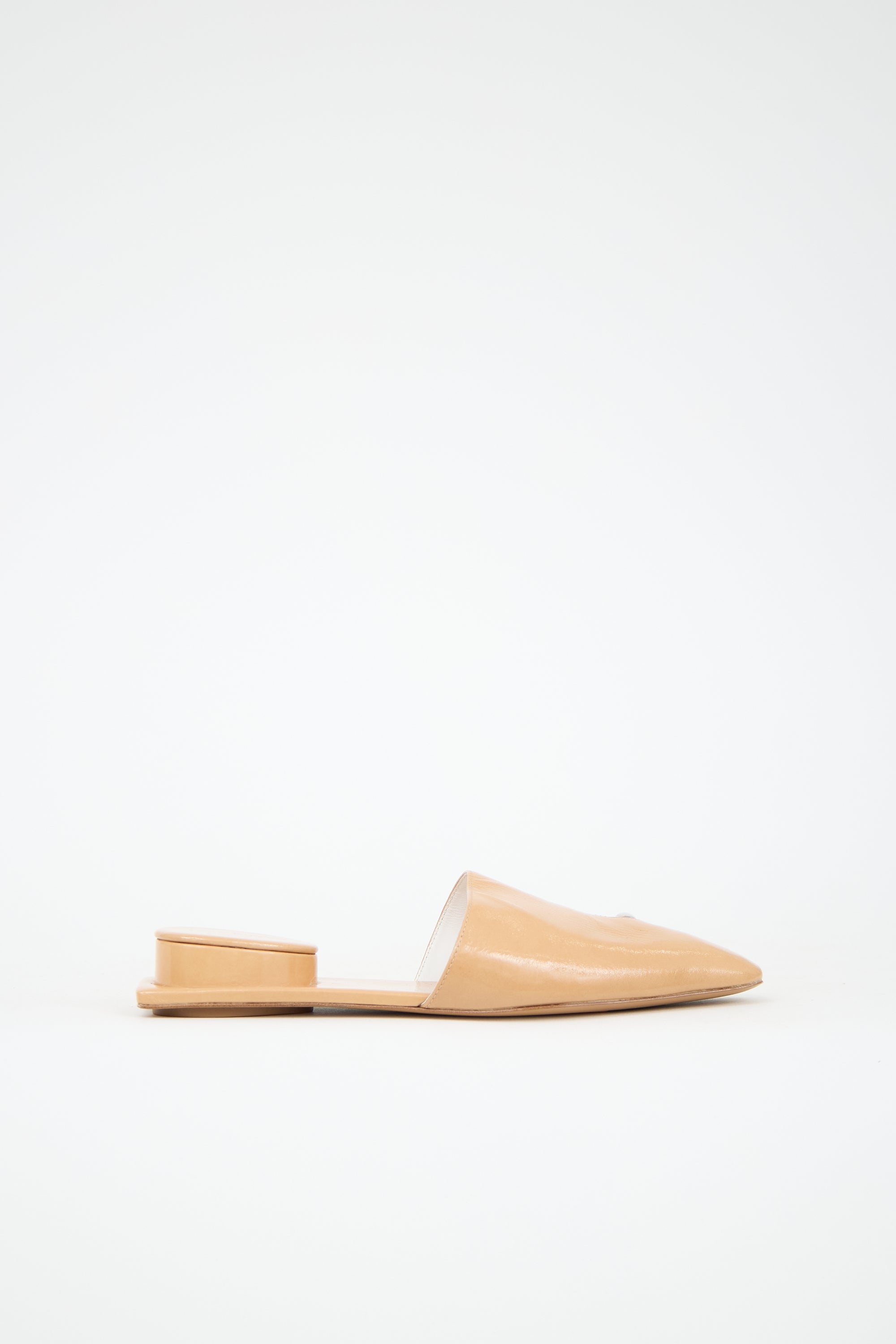 Tory Burch Patent Leather Pierced Mule