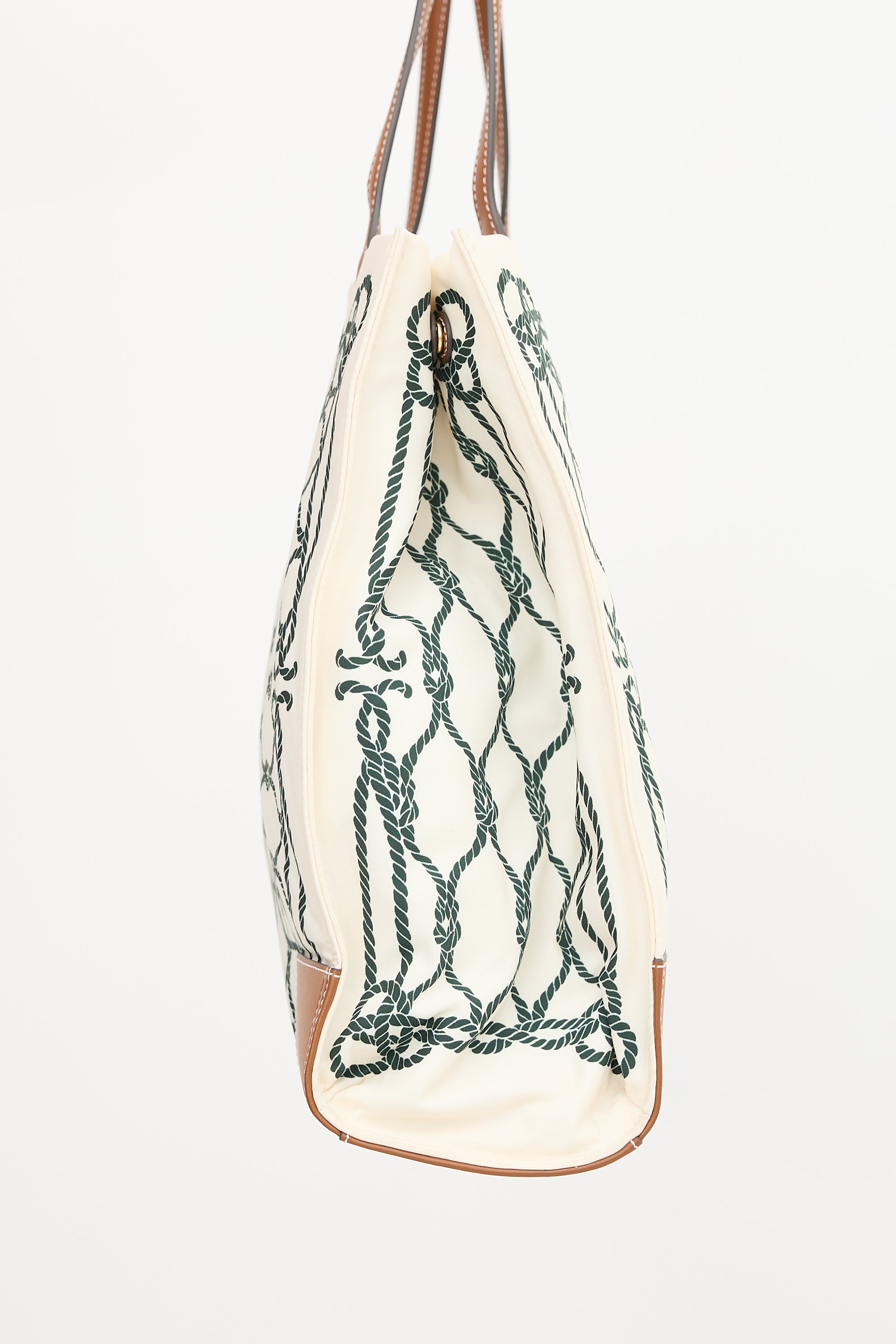 Tory Burch Printed Ella Logo Tote  Bag