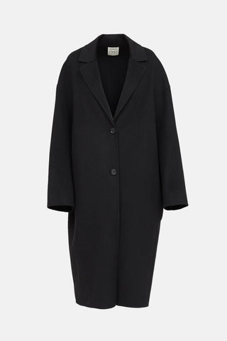 Wool Double Cocoon Coat