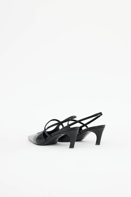 Toteme Patent Slingback Heel
