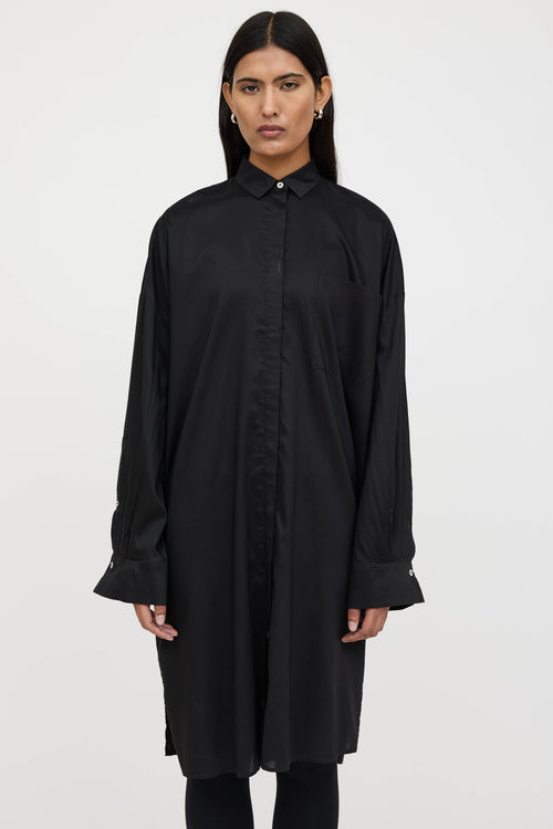 Toteme Sheer Shirt Dress
