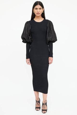Toteme Ribbed Puffed Vignola Dress
