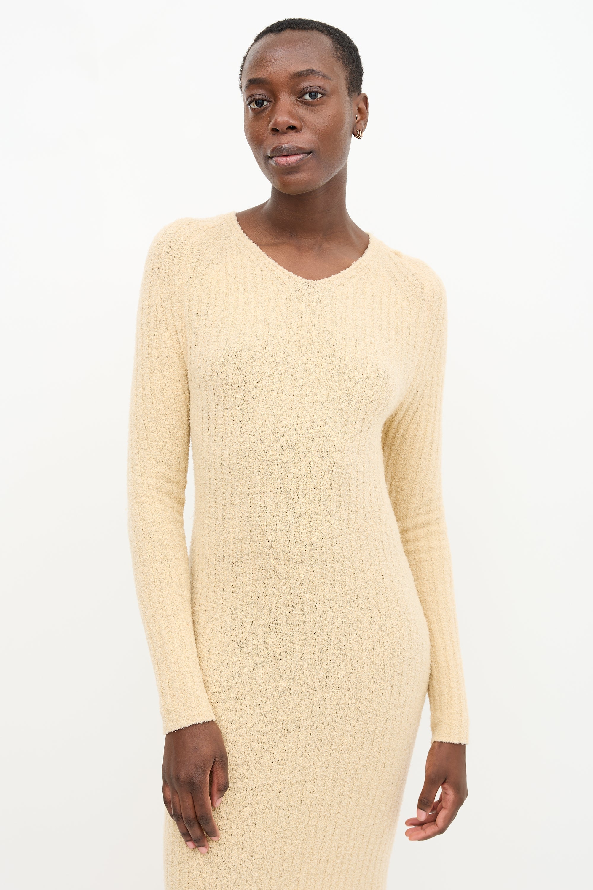 Toteme Boucle Ribbed Dress