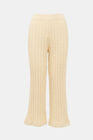 Toteme Cable Knit Pant