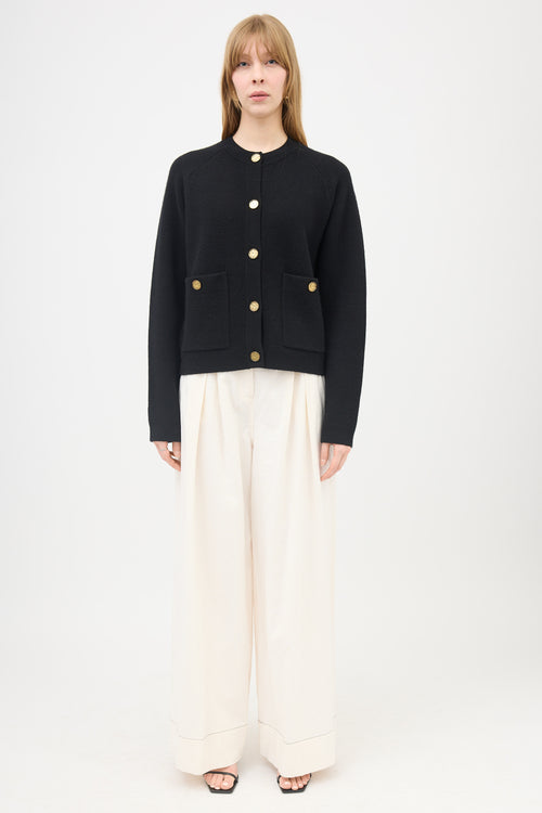 Toteme Cashmere & Wool Cardigan