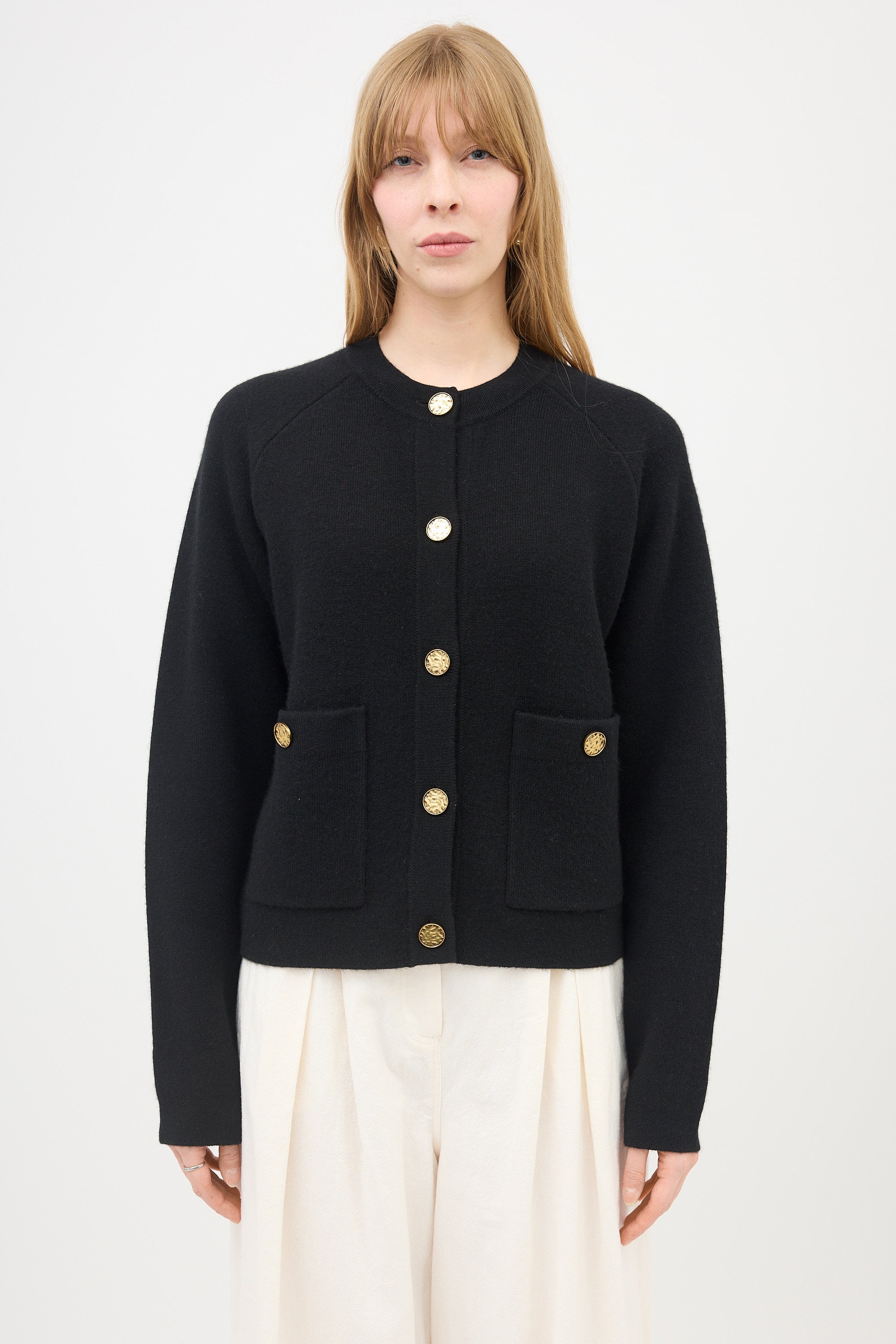 Toteme Cashmere & Wool Cardigan