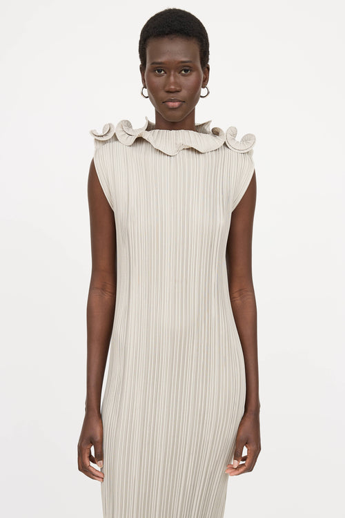 TotemeMazarron Ruffle Pleated Dress