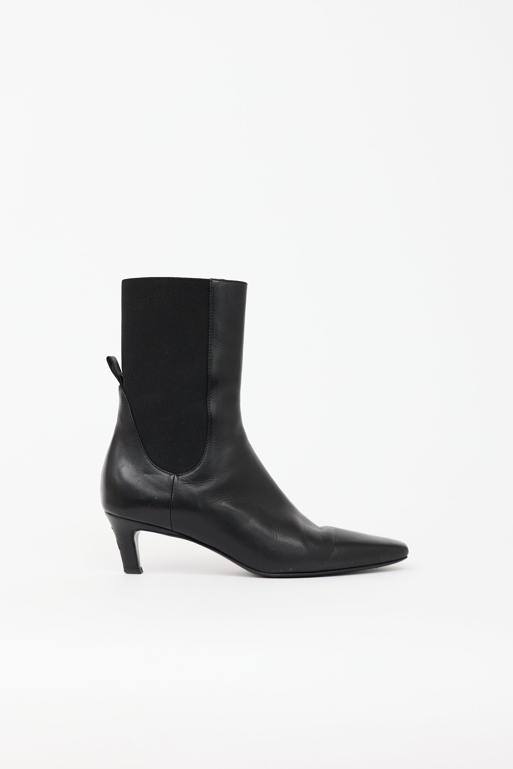 Toteme Leather Ankle Boot