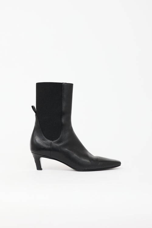 Toteme Leather Ankle Boot