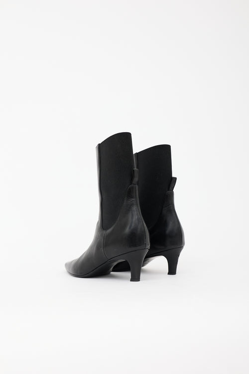 Toteme Leather Ankle Boot