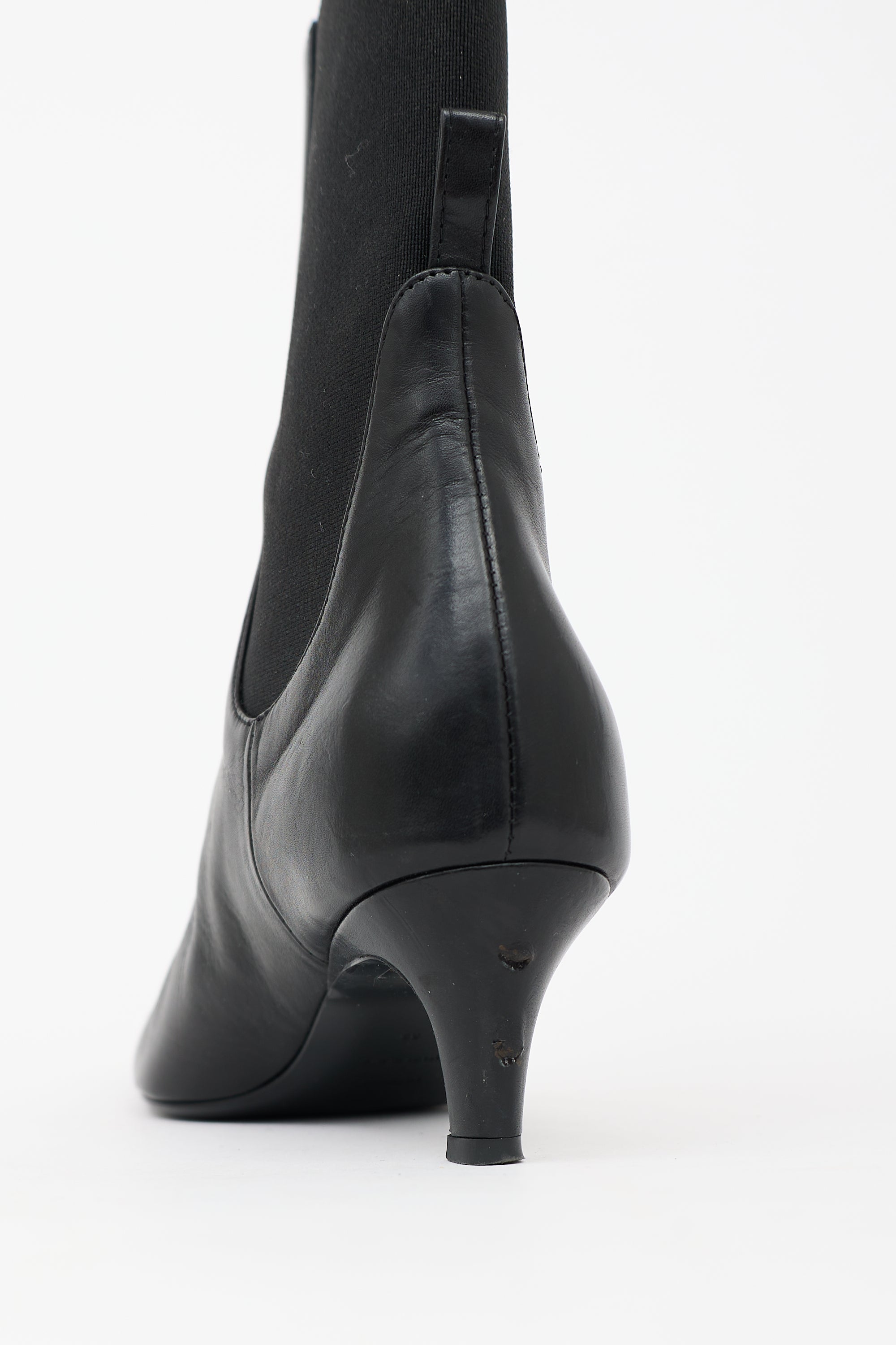 Toteme Leather Ankle Boot