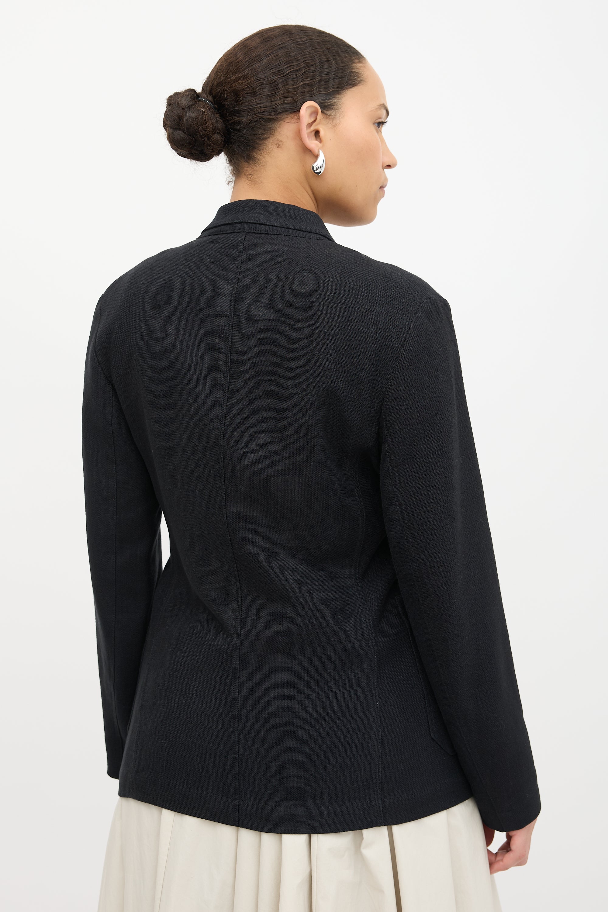 Toteme Linen Slim Blazer