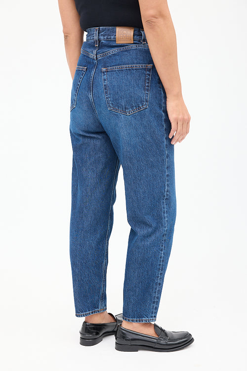 Toteme Medium Wash Tapered Jeans