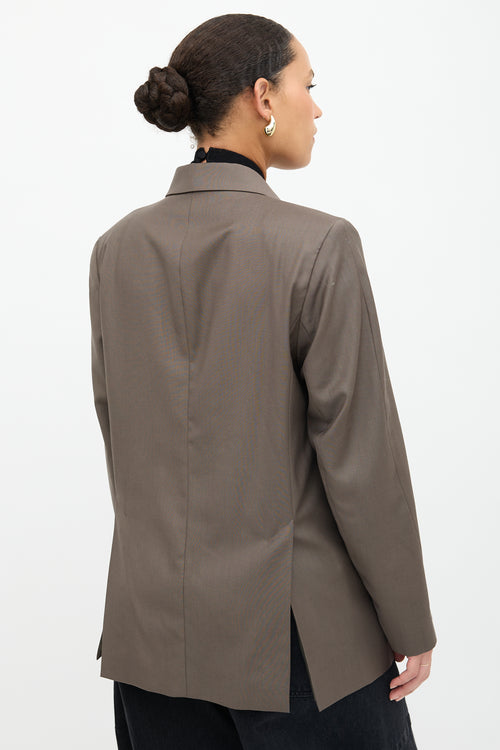 Toteme Oversized Double Breasted Blazer