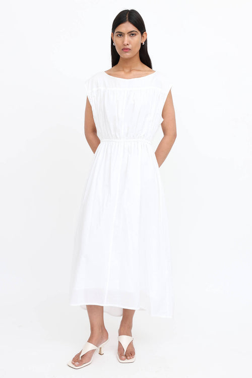 Toteme Sleeveless Cotton Maxi Dress