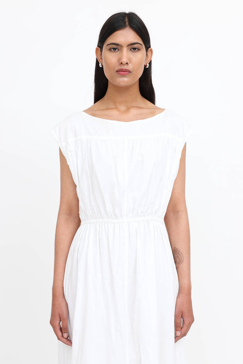 Toteme Sleeveless Cotton Maxi Dress