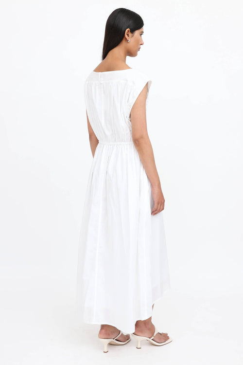 Toteme Sleeveless Cotton Maxi Dress