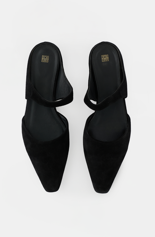 Toteme Suede Pointy Flat