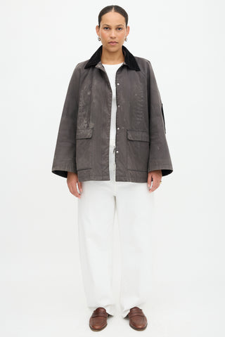 Toteme Waxed Country Jacket