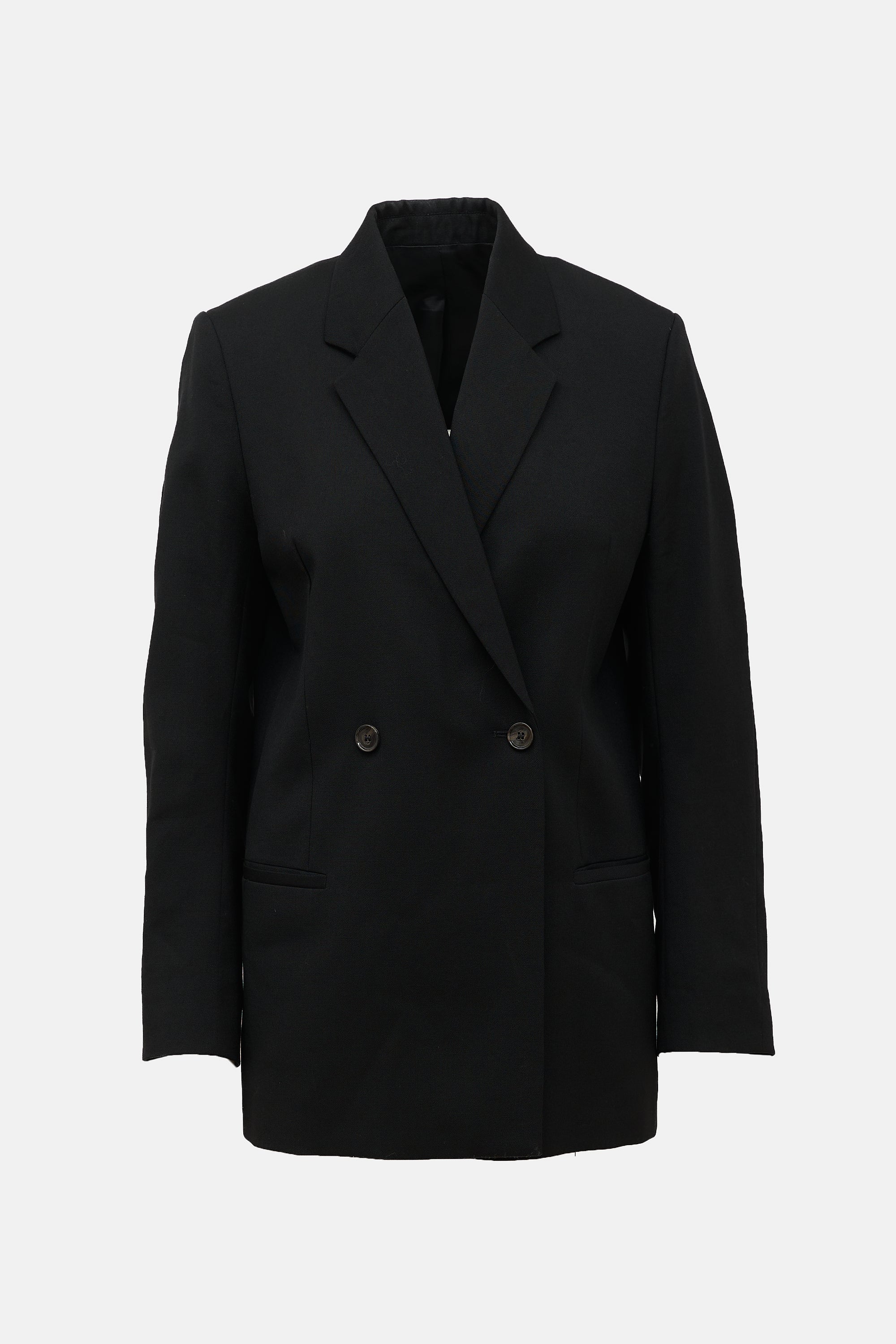 Toteme Wool Double Breasted Blazer